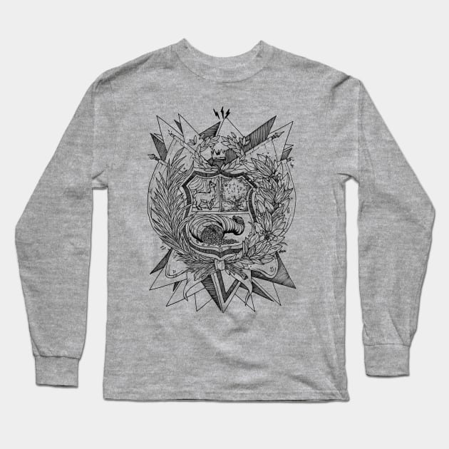 Peruvian Shield | Escudo Peruano Long Sleeve T-Shirt by By_Russso